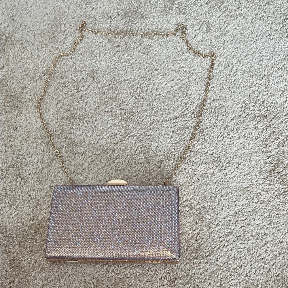 Elegant Gold Evening Clutch